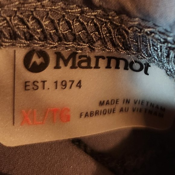 Marmot Gray Capri Pants Size XL - Picture 8 of 8